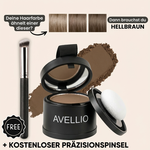 Avellio™ – Sofort Ansatz- & Grauhaar-Abdeckung