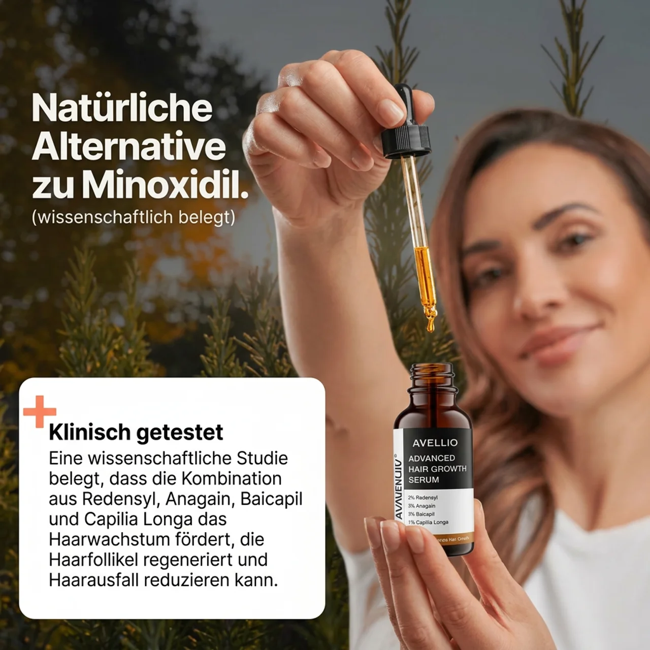 Rosmarin-Haarwuchsserum